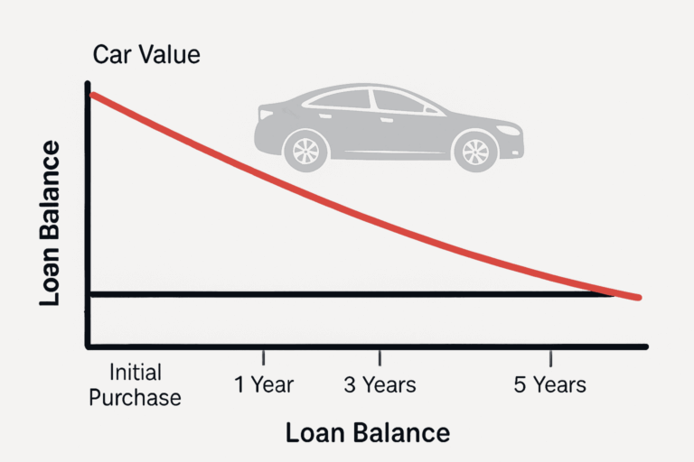 What Vehicle Depreciation Really Means for Your Loan Over Time