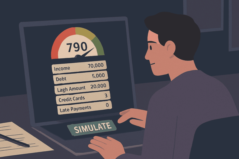What Credit Score Simulators Reveal About Your Approval Odds