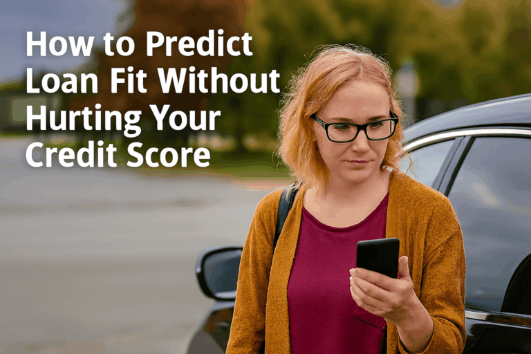 How to Predict Loan Fit Without Hurting Your Credit Score