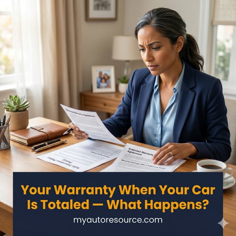 What Happens to Your Extended Warranty If Your Car Is Totaled