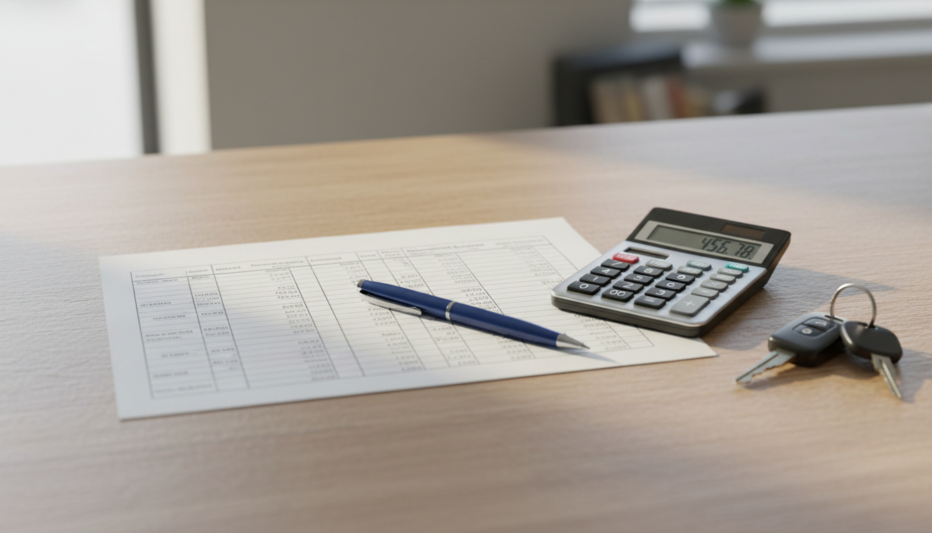 The amortization schedule shows how much of each early payment goes to interest rather than principal, which is why a longer term costs more.