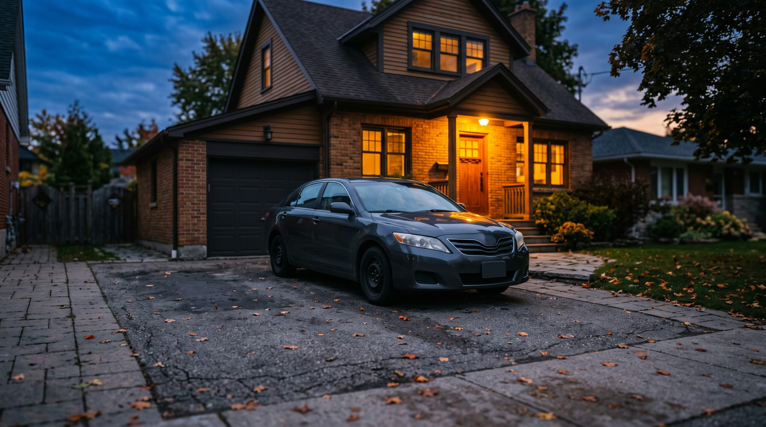 The car usually stays with one person. The loan, and the credit risk, often doesn't get sorted out nearly as cleanly.