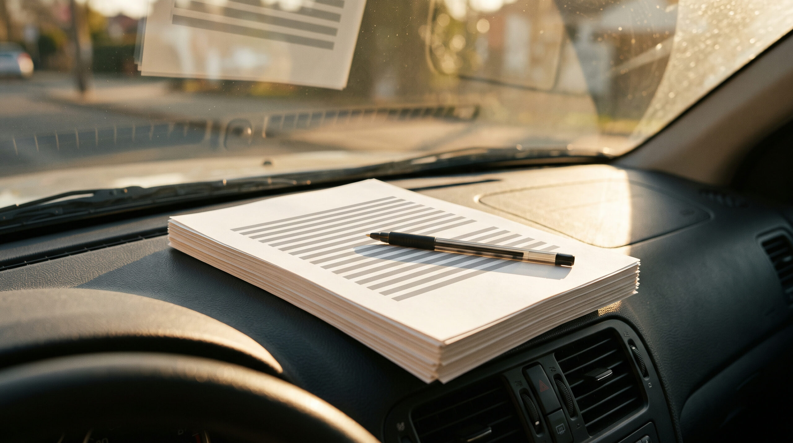 The temporary tag gets you home. It doesn't settle what you owe your home state once you register the car there.